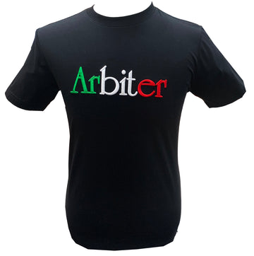 Arbiter Black Round Neck Tee Shirt